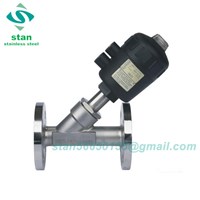 Sanitary Flange Angle Seat Valve