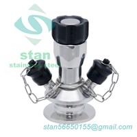 Stainless Steel Clamp Aseptic Sterile Sampling Valve