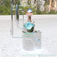 craft distillery equipment fractional distillation column hybrid copper still ethanol reflux distiller