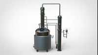 Micro Distillery Equipment 50L 4 Plates Column Home Distiller Gin still